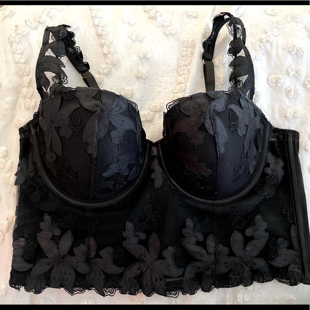 Victoria Secret Floral Bustier Top